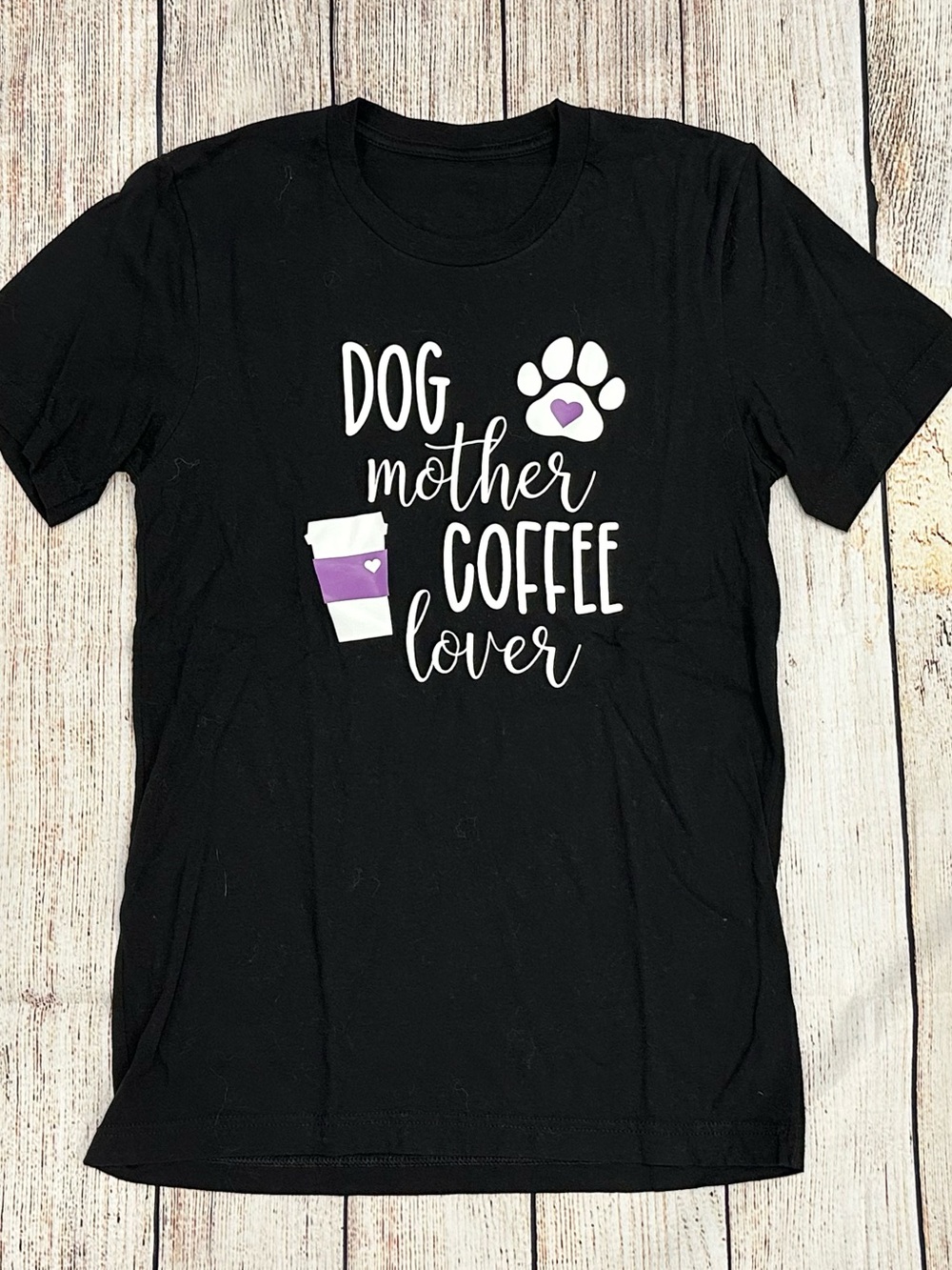 (2 for $8) GUC Women’s Dog Mom Tshirt in Size Small